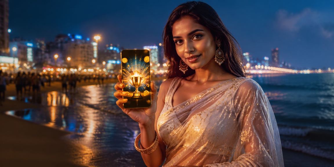 Players betting on Andar Bahar on mobile at Chennai Marina Beach