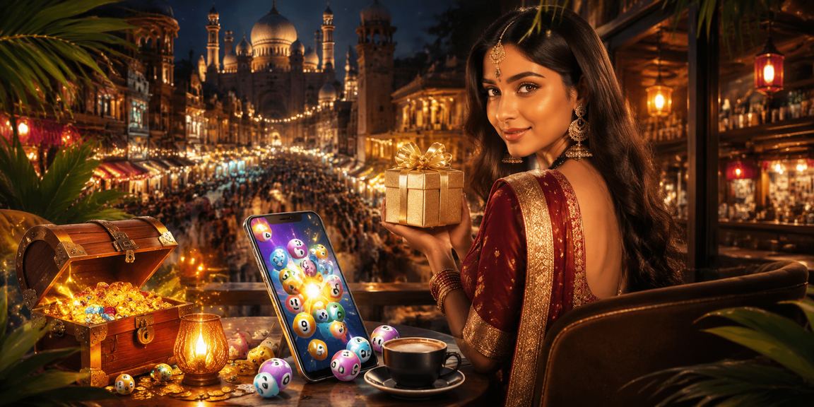 Casino entrance on India beach with inviting lights