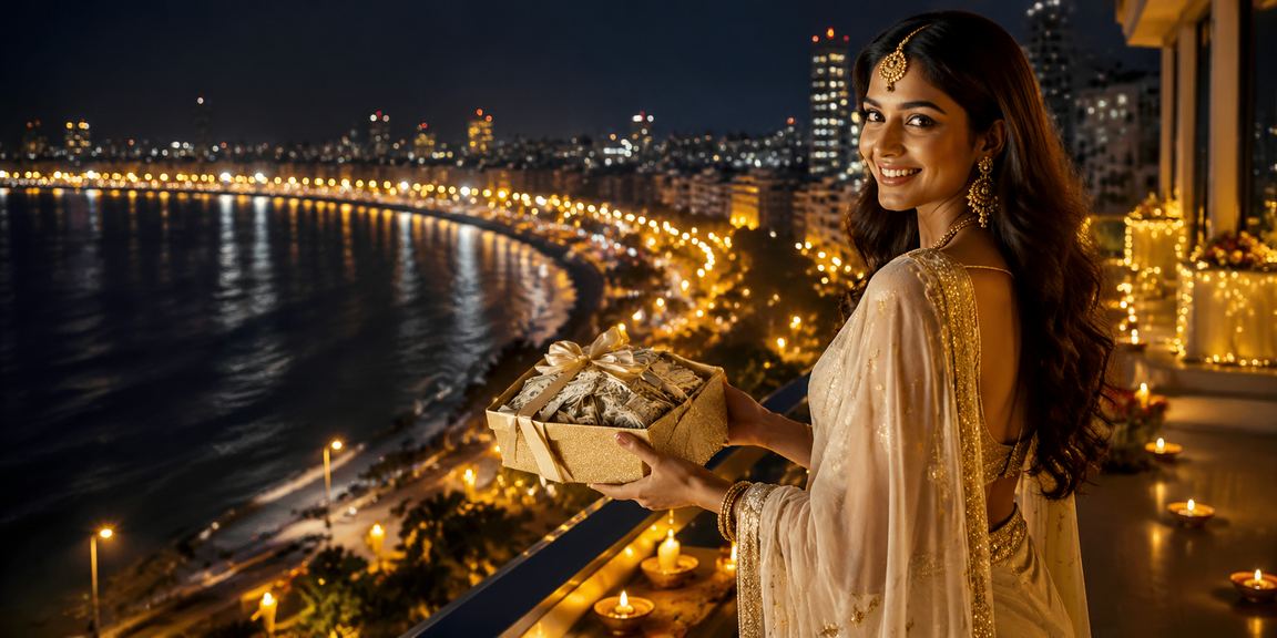 Mumbai Marine Drive casino betting scene at night